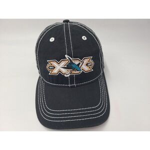 San Jose Sharks 20th Anniversary XX Strapback Adjustable Hat Cap Men NHL Black